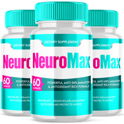 NeuroMax Nootropic Pills Natural Formula Brain Supplement 180 Capsules