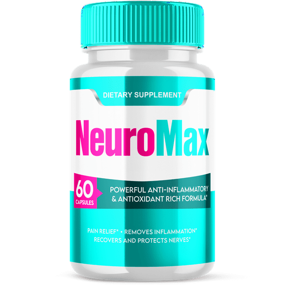 NeuroMax Nootropic Pills Natural Formula Brain Supplement 60 Capsules