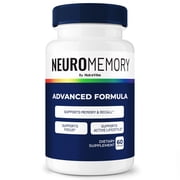 NeuroMemory Pills   Daily Formula with a Natural Blend to Help Maintain Focus, Memory & Concentration | Clean, Gentle, Easy-to-Swallow Capsules for Everyday Sharpness 60 Capsules