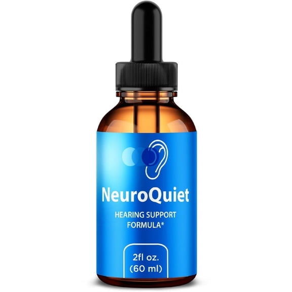 NeuroQuiet - Advanced Ear Support, Natural Formula to Promote Inner Ear Health, Tinnitus Supplement for Ringing, Official Auditory Pills, Neuro Quiet Reviews (30 Servings)