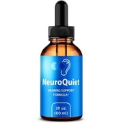 NeuroQuiet - Advanced Ear Support, Natural Formula to Promote Inner Ear Health, Tinnitus Supplement for Ringing, Official Auditory Pills, Neuro Quiet Reviews 30 Servings