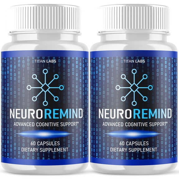 NeuroRemind Advanced Brain Support Formula Supplement Neuro Remind 120 Capsules