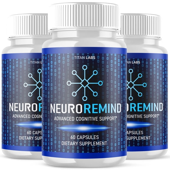 NeuroRemind Advanced Brain Support Formula Supplement Neuro Remind 180 Capsules