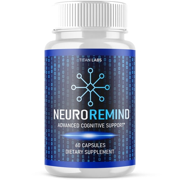 NeuroRemind Advanced Brain Support Formula Supplement Neuro Remind 60 Capsules