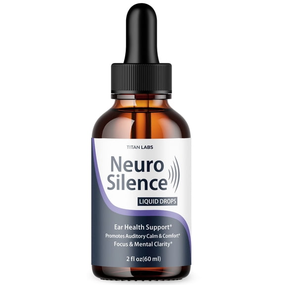 NeuroSilence Ear Health Support Drops Natural Formula Healthy Hearing Supplement Neuro Silence 30 Servings