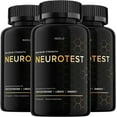 thumbnail image 1 of NeuroTest Pills Capsules, NeuroTest Dietary Supplement for Men, NeuroTest Daily for Peak Performance, NeuroTest Reviews, Neuro Test Advanced Formula Pills 3 Pack - 180 Capsules, 1 of 3