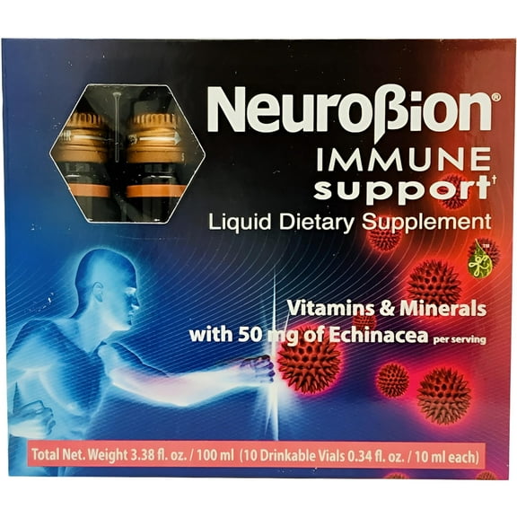 Neurobion Immune Support with Echinacea & Zinc 10 vials x 10 ml