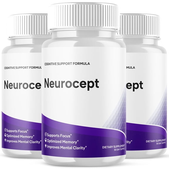 Neurocept Advanced Formula Brain Support Pills Maximum Strength Supplement Neuro Cept 180 Capsules