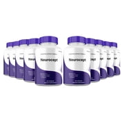 Neurocept Capsules, Advanced Maximum Strength Pills Cognitive and Brain, Neuro cept Supplement for Brain Nootropic Health 10 Pack