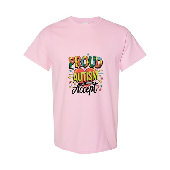 Neurodiversity Family Support For A Proud Autism Aunt Life Gift Unisex T-Shirt, up to size 5XL