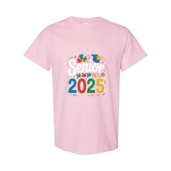 Neurodiversity Graduation For A Senior Autism Graduate In 2025 Unisex T-Shirt, up to size 5XL