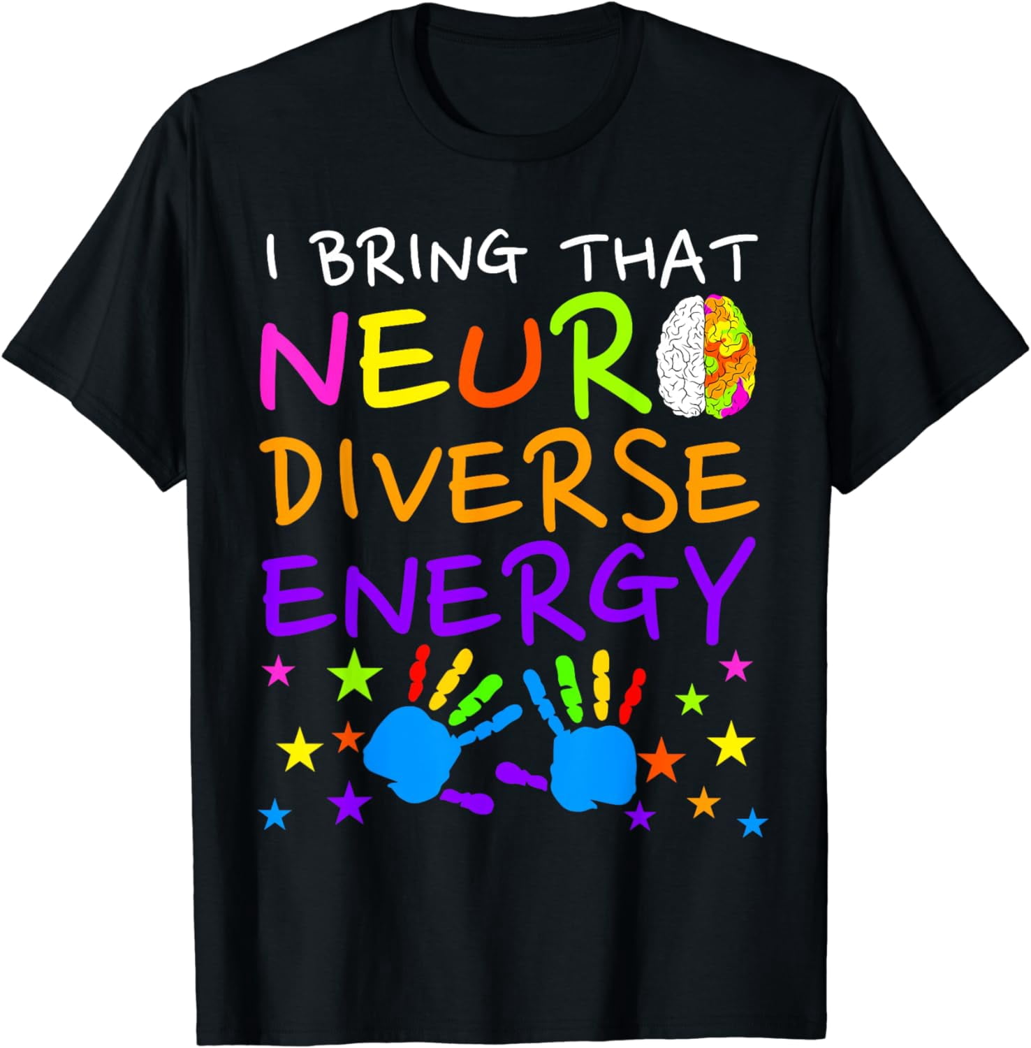 Neurodiversity Kids Boys Autism Awareness Girls ADHD ASD ADD T-Shirt ...