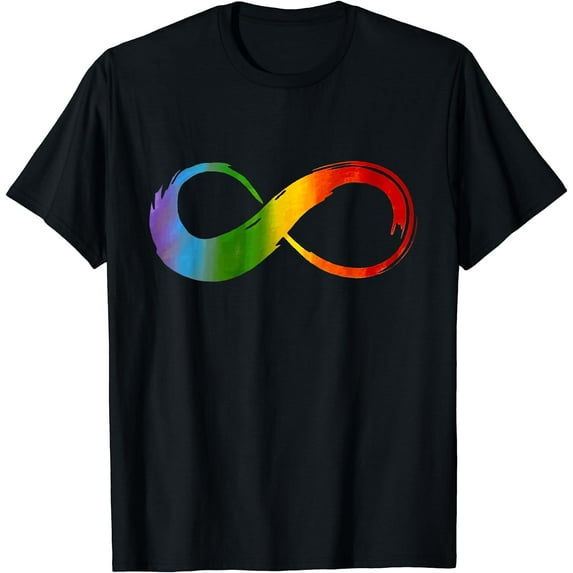Neurodiversity - Rainbow Infinity for Neurodivergent Pride 2 T-Shirt
