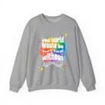 thumbnail image 1 of Neurodiversity Rainbow Themed Design Heavy Blend™ Crewneck Sweatshirt, 1 of 10