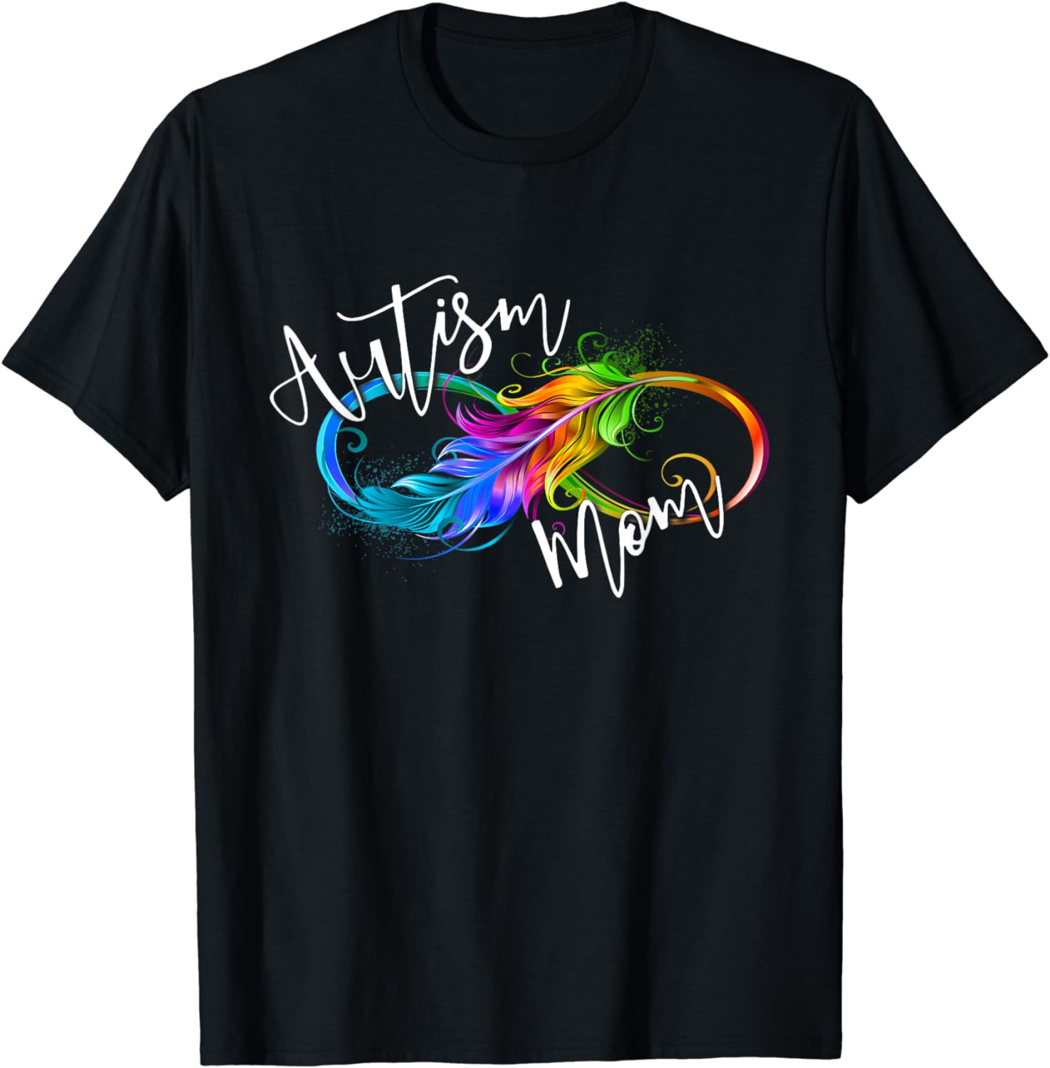 Neurodiversity Symbol Rainbow Infinity Autism Mom Awareness T Shirt Neurodiversity Symbol Rainbow Infinity Autism Mom Awareness T Shirt