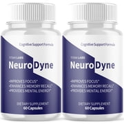Neurodyne Advanced Nerve Support Supplement Pills All Natural Ingredients Neuro Dyne 120 Capsules