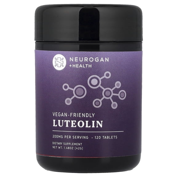 Neurogan Health Luteolin, 120 Tablets (100 mg per Tablet)