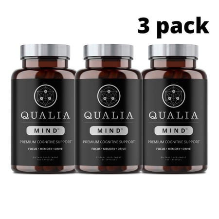 Neurohacker Collective - Qualia Mind Formula - 154 Vegetarian Capsules (3pack)