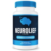Neurolief   Daily Formula with a Natural Blend to Help Maintain Focus, Memory & Concentration | Clean, Gentle, Easy-to-Swallow Neuro Lief Capsules for Everyday Sharpness 60 Capsules