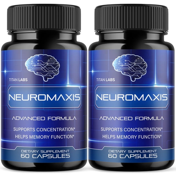 Neuromaxis Advanced Brain Support Formula Supplement Neuro Maxis 120 Capsules
