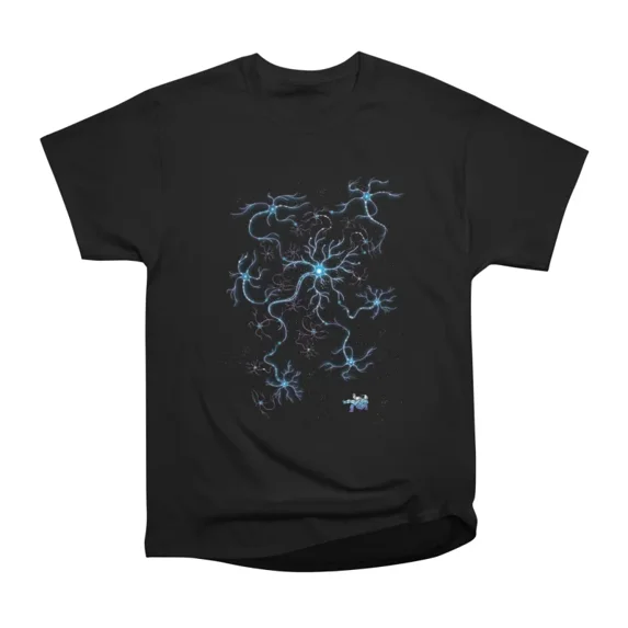 Neuron Galaxy T-Shirt Tee Gift For Him Merch For Her Apparel For Friend