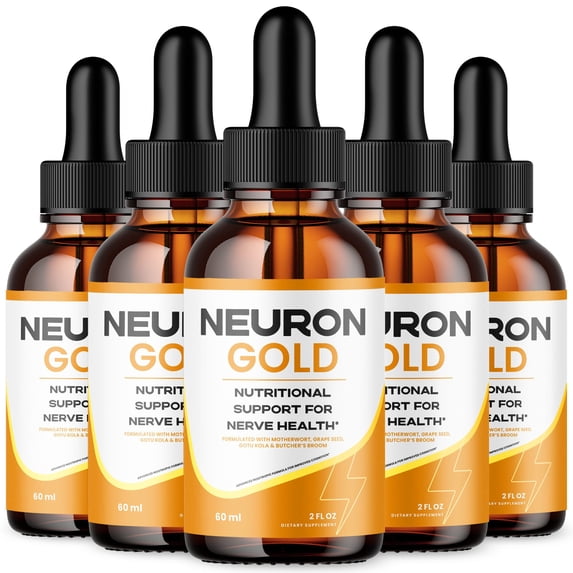 Neuron Gold Advanced Formula Brain Support Drops NeuronGold Maximum Strength Supplement 150 Servings