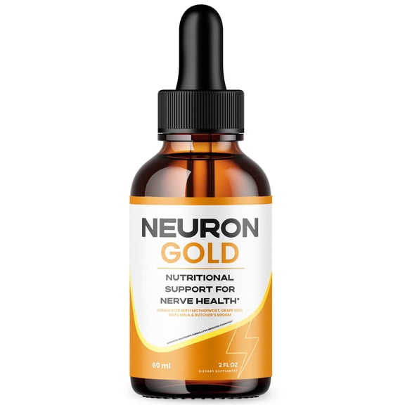 Neuron Gold Advanced Formula Brain Support Drops NeuronGold Maximum Strength Supplement 30 Servings