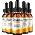 thumbnail image 1 of Neuron Gold – NeuronGold Extra Strength Natural Blend Healthy Overall Support, 5 Pack, 5 Month Supply, 1 of 7