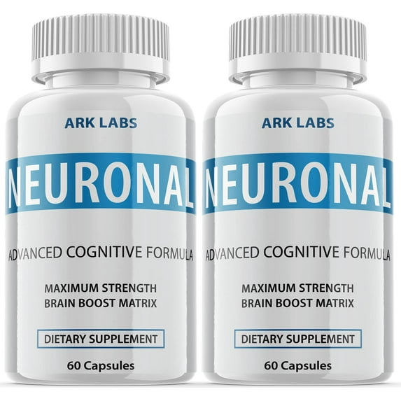 Neuronal - Brain Boost Matrix Supplement - Memory Booster Dietary Supplement for Focus, Memory, Clarity, & Energy - Advanced Cognitive Formula for Maximum Strength - 120 Capsules (2 Pack)