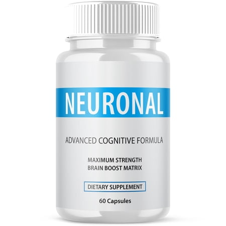 Neuronal - Brain Boost Matrix Supplement - Memory Booster Dietary Supplement for Focus, Memory, Clarity, & Energy - Advanced Cognitive Formula for Maximum Strength - 60 Capsules (1 Pack)