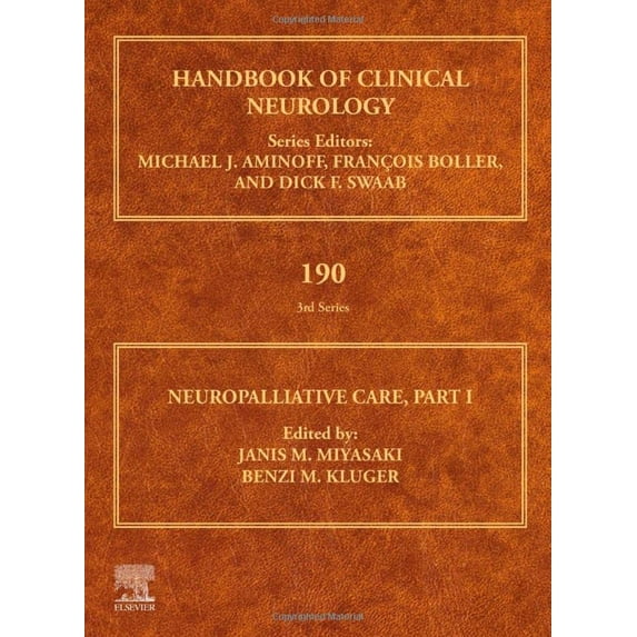 Pre-Owned Handbook of Clinical Neurology Neuropalliative Care: Part I Volume 190, Book 190, (Hardcover)