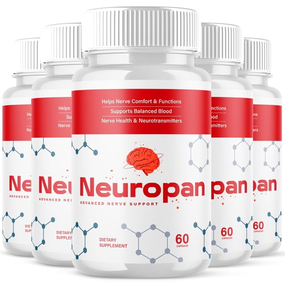 Neuropan Advanced Nerve Health Support Pills Natural Vitamin Supplement Neuro Pan 300 Capsules