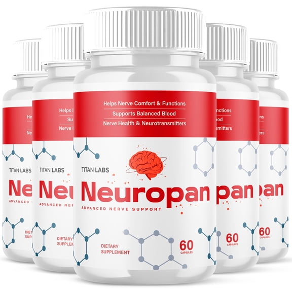 Neuropan Advanced Nerve Support Supplement Pills All Natural Ingredients Neuro Pan 300 Capsules