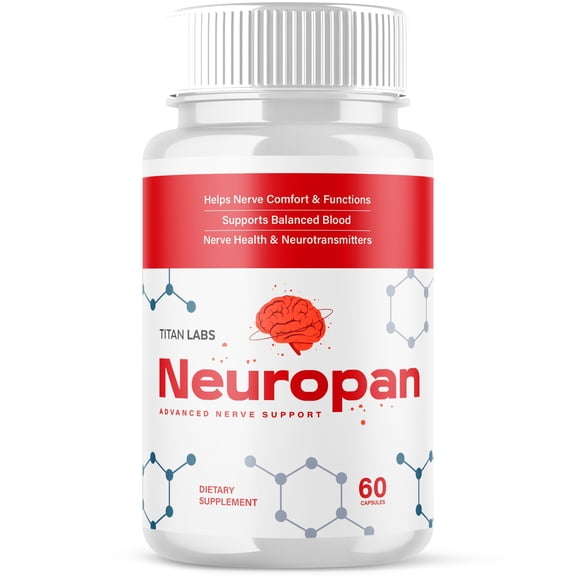 Neuropan Advanced Nerve Support Supplement Pills All Natural Ingredients Neuro Pan 60 Capsules