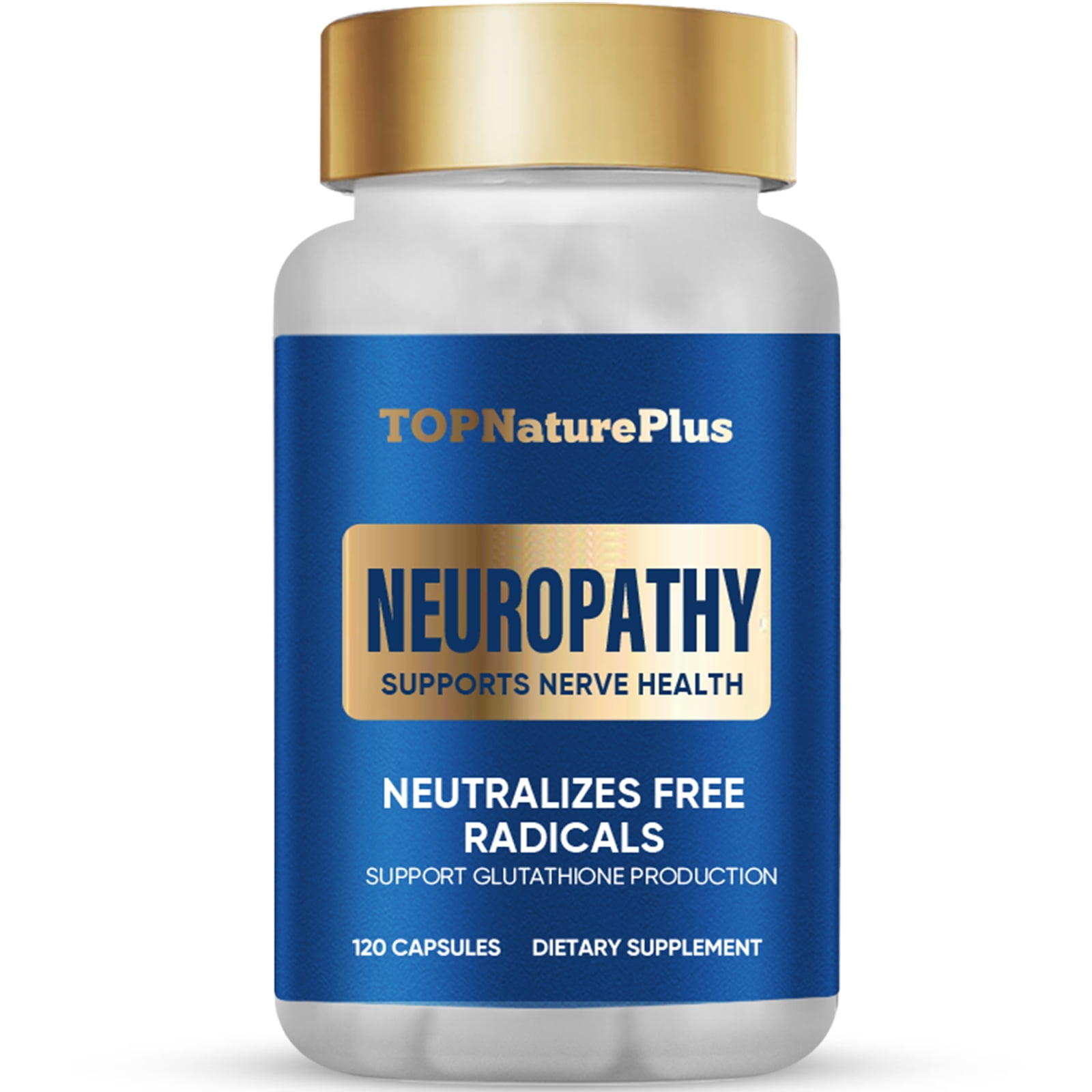 Neuropathy Nerve Health Supplement, Nerve Relief Support with Alpha