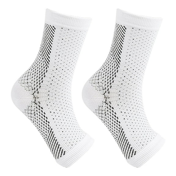 Neuropathy Socks For Women, Toeless Compression Ankle Socks Open Toe Compression Socks, Ankle Sleeves Socks Foot Compression Sleeves For Running
