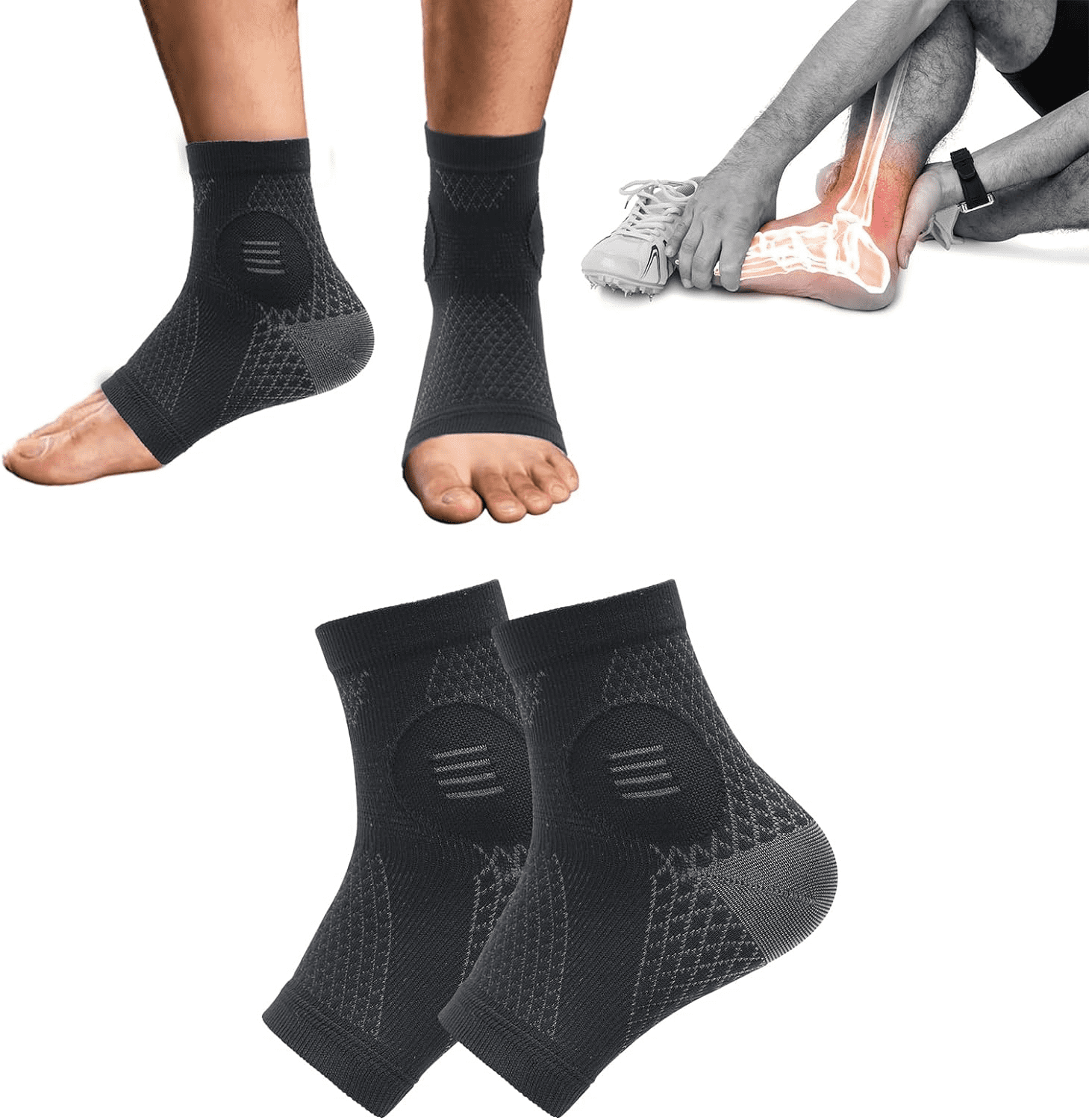 Neuropathy Socks Peripheral Neuritis Compression Diabetic Toeless