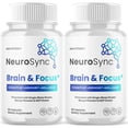 thumbnail image 1 of Neurosync Advanced Formula Brain Support Pills Maximum Strength Supplement Neuro Sync 120 Capsules, 1 of 8