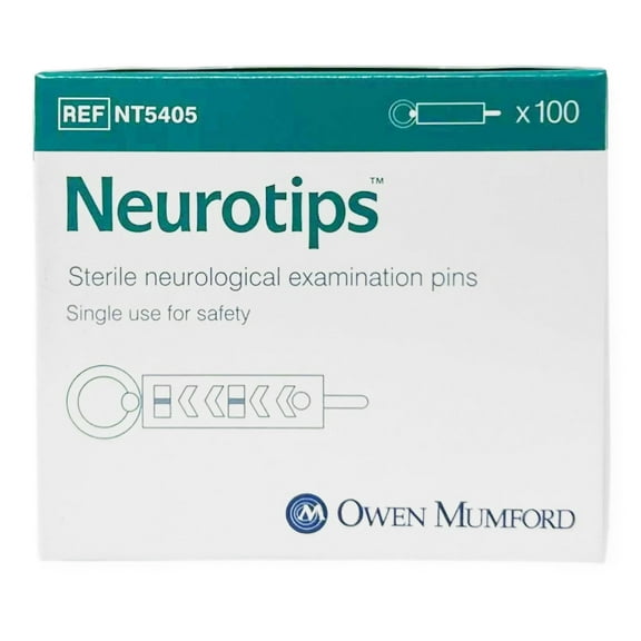 Neurotips Neurological Examination Pin 100 per Box NT 5405