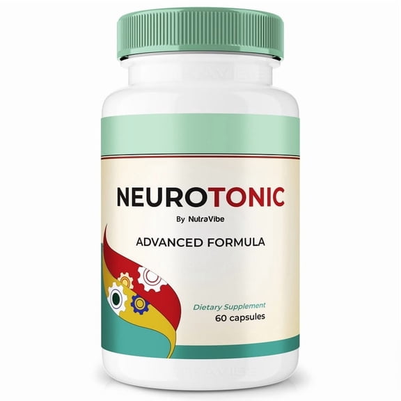 Neurotonic Pills – Daily Formula with a Natural Blend to Help Maintain Focus, Memory & Concentration | Clean, Gentle, Easy-to-Swallow Capsules for Everyday Sharpness (60 Capsules)