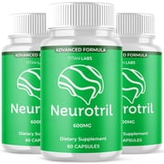 Neurotril Advanced Brain Support Formula Supplement Neuro Tril 180 Capsules