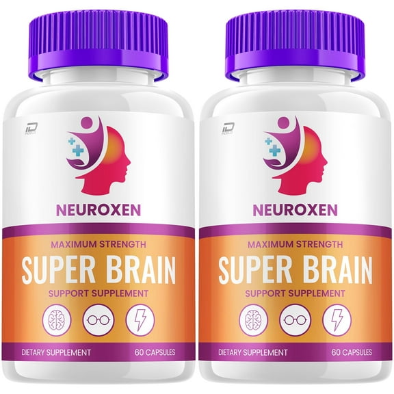 Neuroxen Supplement Capsules – Neuroxen Natural Blend, 2 Pack, 120 Capsules