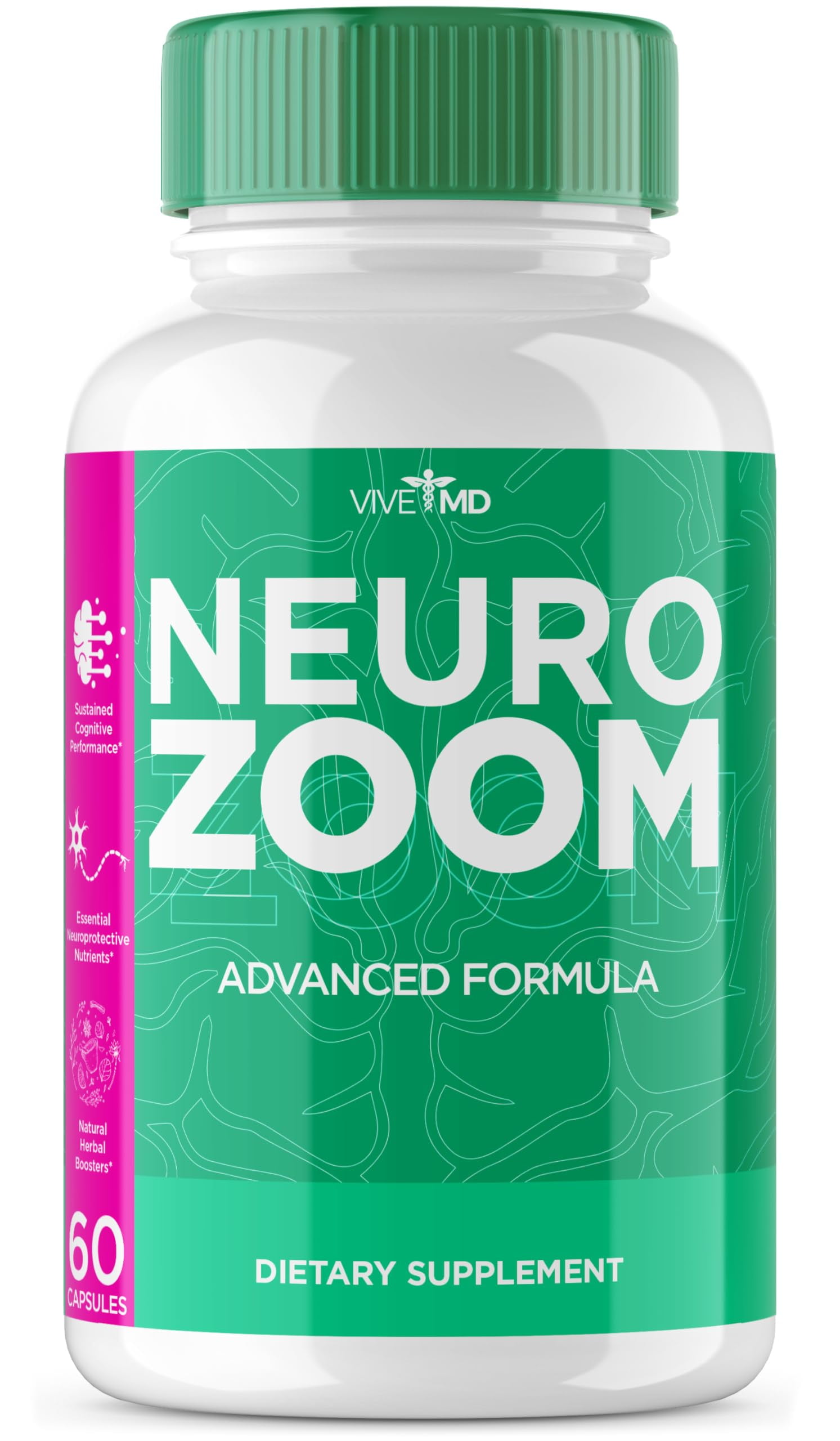Neurozoom Nootropic Supplement Ultimate Brain Supplement Power Pack