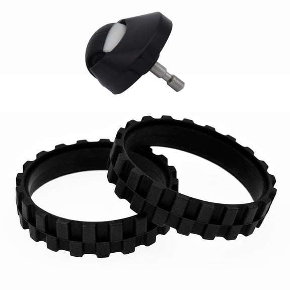 Neutop Front Caster Wheel Tire Kit Replacement Compatible with All iRobot Roomba 500, 600, 700, 800, 900, E and I Series Models.