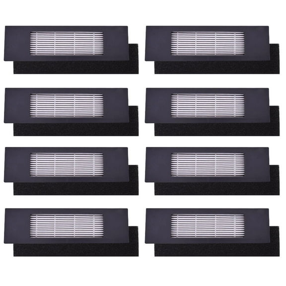 Neutop Replacement Filters Compatible with Ecovacs Deebot OZMO 920, 950, T5, T8, T9, N7, N8 Pro+, N10 Plus, yeedi vac, vac max, vac station, vac 2 pro, Robot Vacuums, 8-Pack.