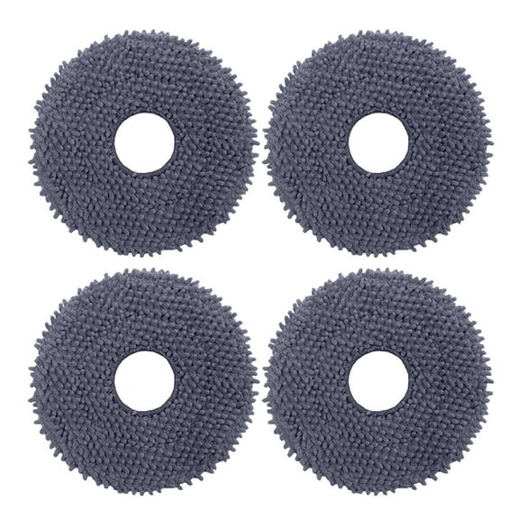 Neutop Replacement Mopping Pads Microfiber Mop Cloths Compatible with Roborock Qrevo, Robot Vacuums and Mops Parts Accessories, 4-Pack.