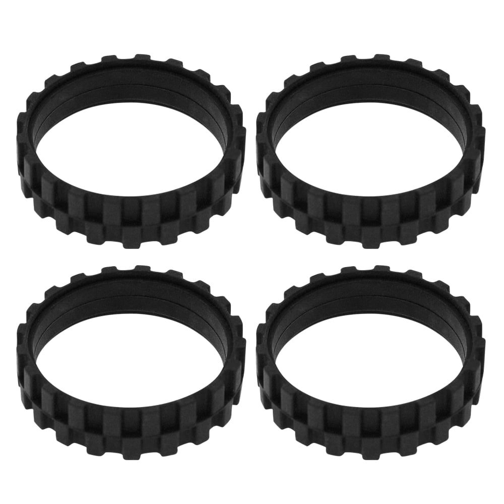 Tire Anti Rotation Rings Neutop Anti-slip Rubber Tires for Roomba Robot Vacuum, Compatible with ...