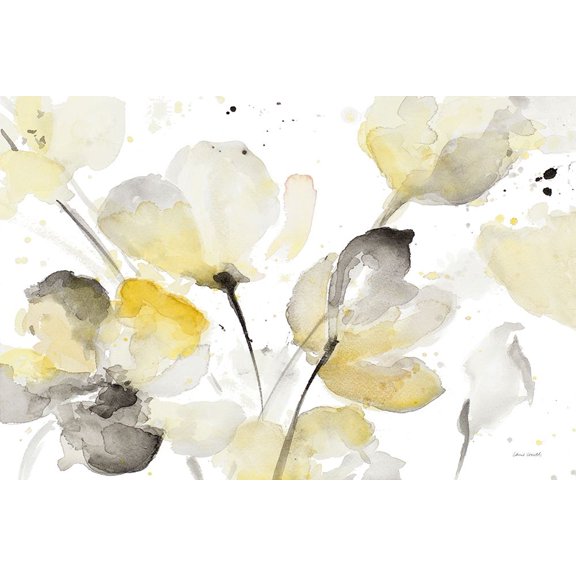Neutral Abstract Floral I Poster Print by Lanie Loreth (10 x 14)