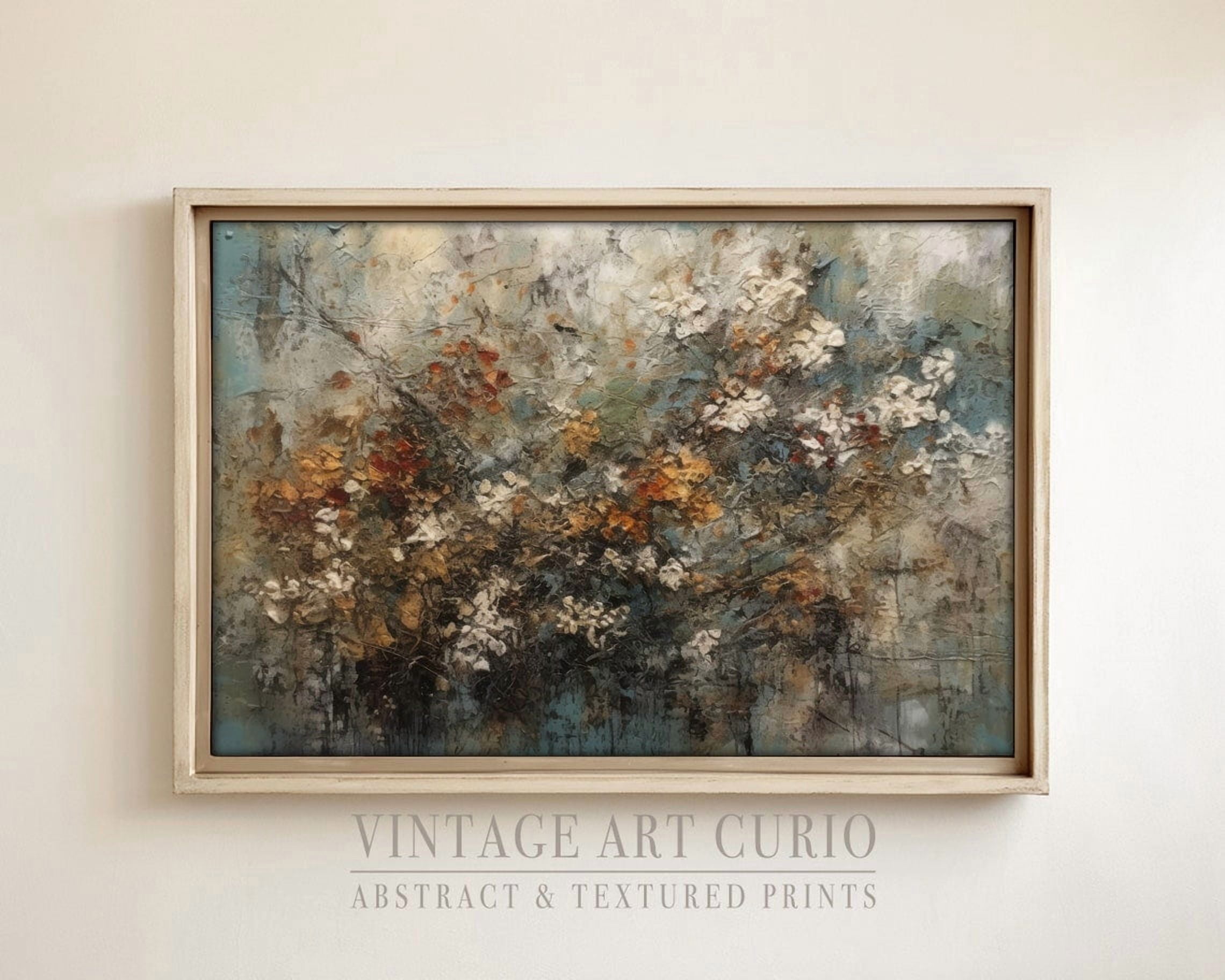 Neutral Abstract Texture Japandi Boho Wall Art Poster Home Decor Print ...