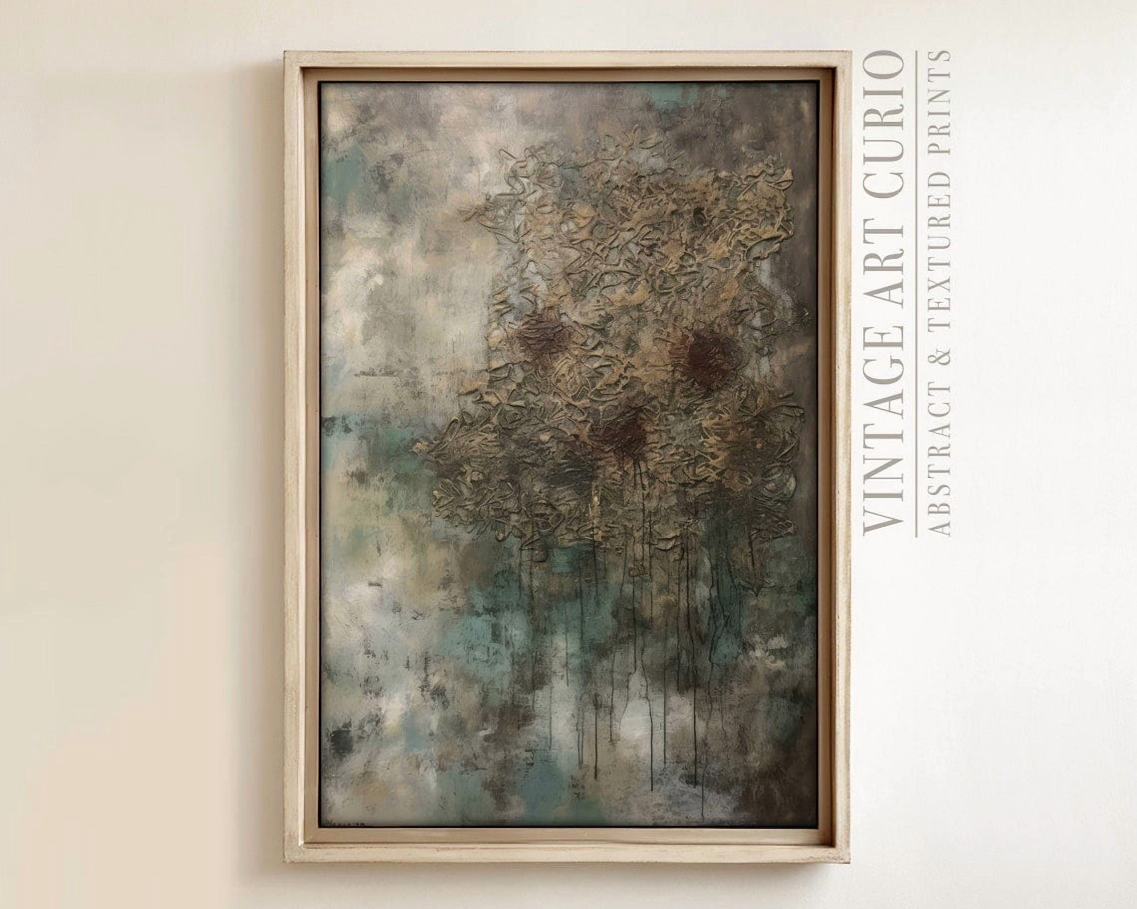 Neutral Abstract Texture Japandi Wabi Sabi Home Decor Wall Art Poster ...